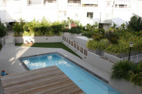 à deux pas du lagon bel appartement quartier très vivant à l'hermitage